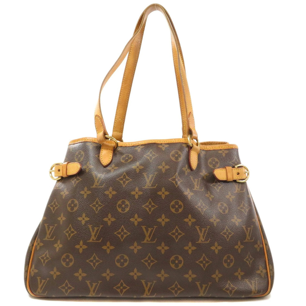 Louis Vuitton Batignolles Monogram Bag Horizontal Tote Canvas Brown